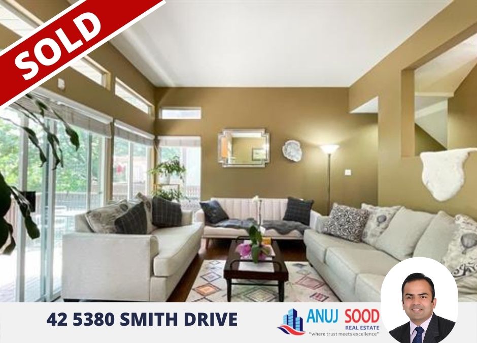 Sold Listing -42 5380 Smith Drive, Anuj Sood PREC, Real Estate Services, Real Estate Expert, BC
